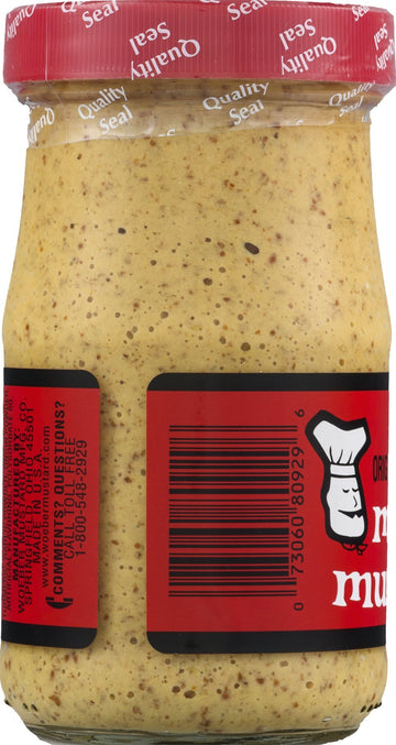 Mister Mustard Original Mustard, 7.5 Ounce, Pack of 6