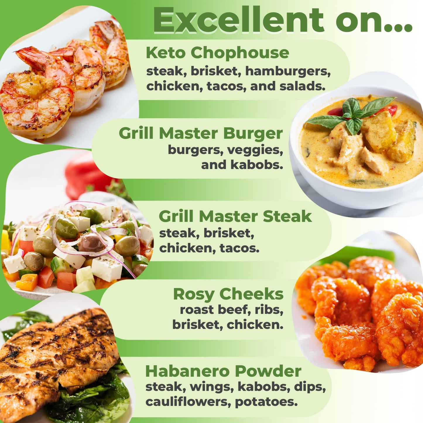 Freshjax Organic Spices - Cook-Out Gift Pack (Set Of 5)