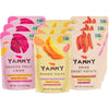Yammy 1 Ingredient Superfood Snack (Variety Pack), Healthy Dried Sweet Potato Sticks, Mango Crisps, Dragon Fruit Chips, Exotic L