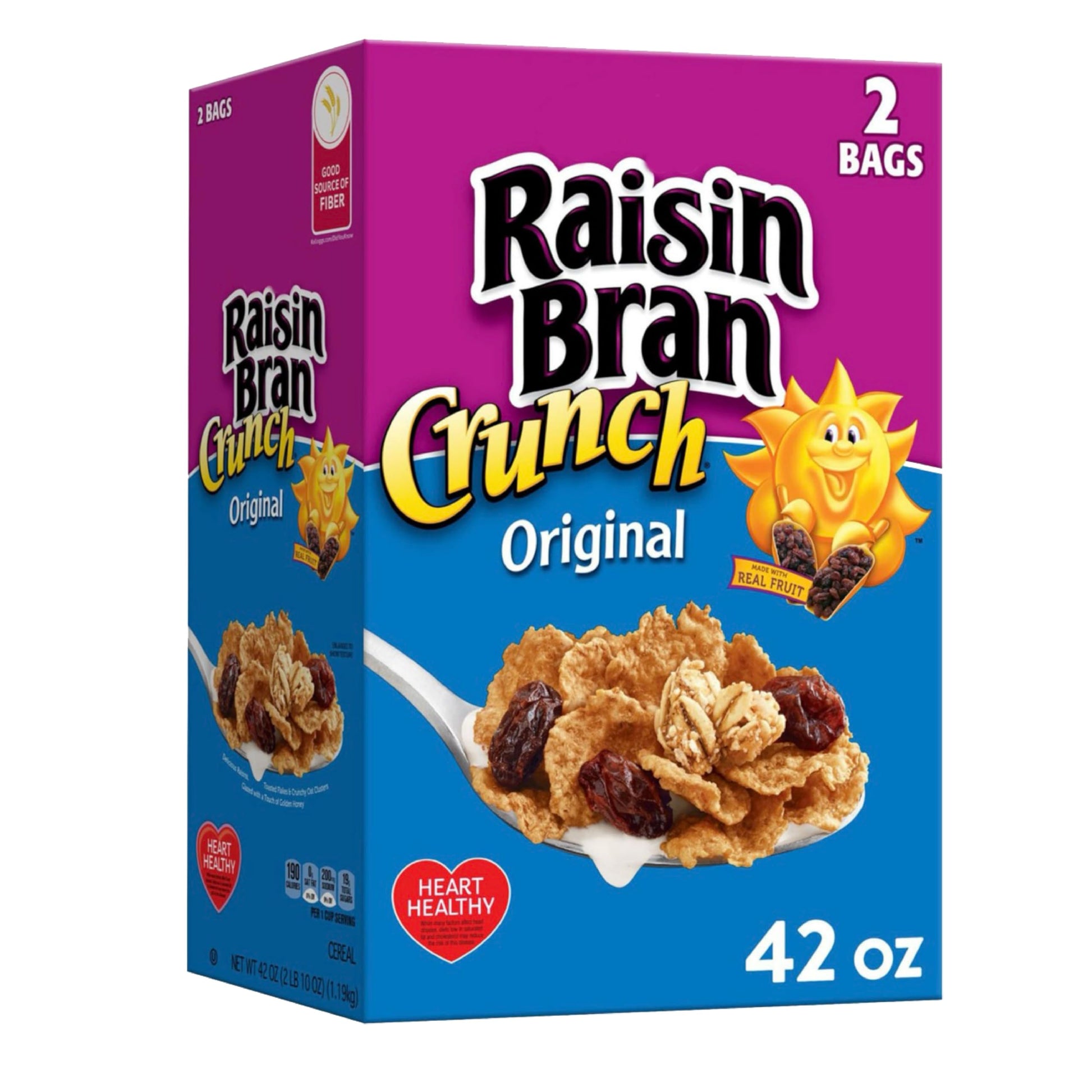 Original Raisin Bran Crunch Breakfast Cereal, 42 oz