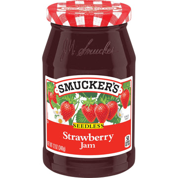 Smucker'S Seedless Strawberry Jam, 12 Ounces (Pack Of 6)