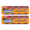 Chocolate Cookies by Goya, Chocolate Wafer Cookies for Icebox Cake, Thin, Crisp, Baked Goods, Snacks for School and Work, Lunch