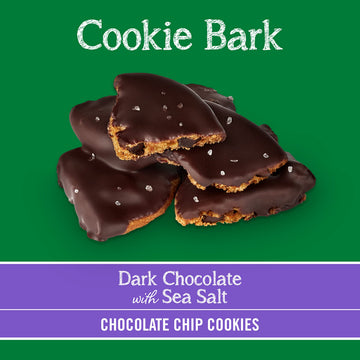 Tate'S Bake Shop Cookie Bark, Chocolate Chip Cookies With Dark Chocolate And Sea Salt, 5 Oz