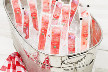 Jonnypops Organic Freezer Pops Variety Pack - Grape, Cherry, Fruit Punch - Top 8 Allergen Free, Vegan & Kosher (24 Count - 2 Pac