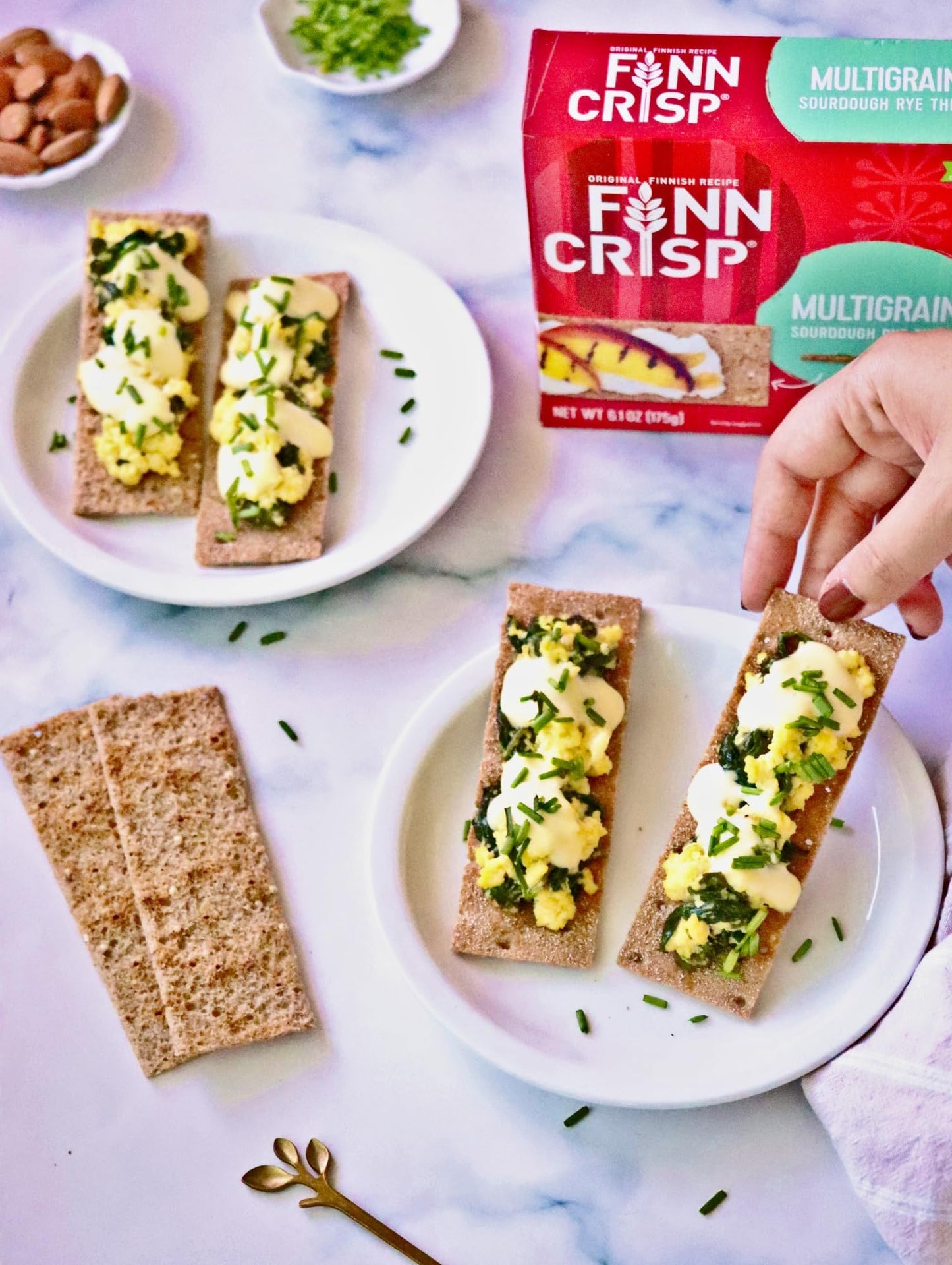 Finn Crisp Multigrain Sourdough Rye Thins Crispbread, 6.2 Ounce Box (Pack Of 9) (1)