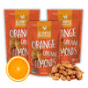 Almond Brothers Orange Almonds with Cayenne Pepper - Spicy Almonds, Gluten-Free, Non-GMO, Candied Almonds - 5 Ounce, Pack of 3