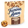 Famous Amos Classic Chocolate Chip Cookies, Bite-Size Cookies, Great for Sharing, 9 oz Resealable Bag