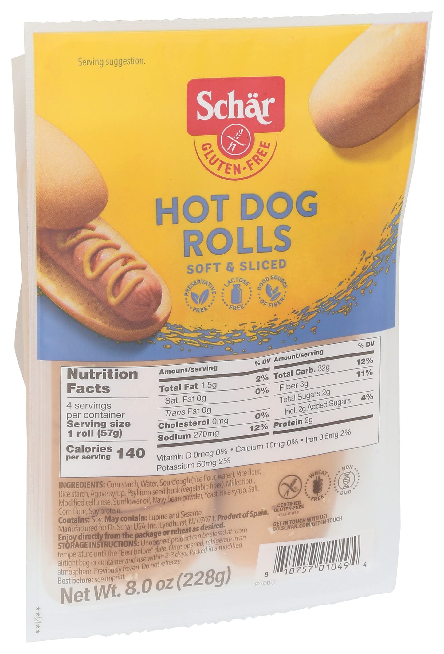 Schar Roll Hot Dog