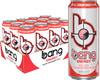Bang Energy Delish Strawberry Kiss, Sugar-Free Energy Drink, 16 Fl Oz (Pack of 12)