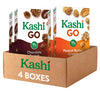 Kashi Go Breakfast Cereal, Fiber Cereal, Family Breakfast, Variety Pack (4 Boxes)