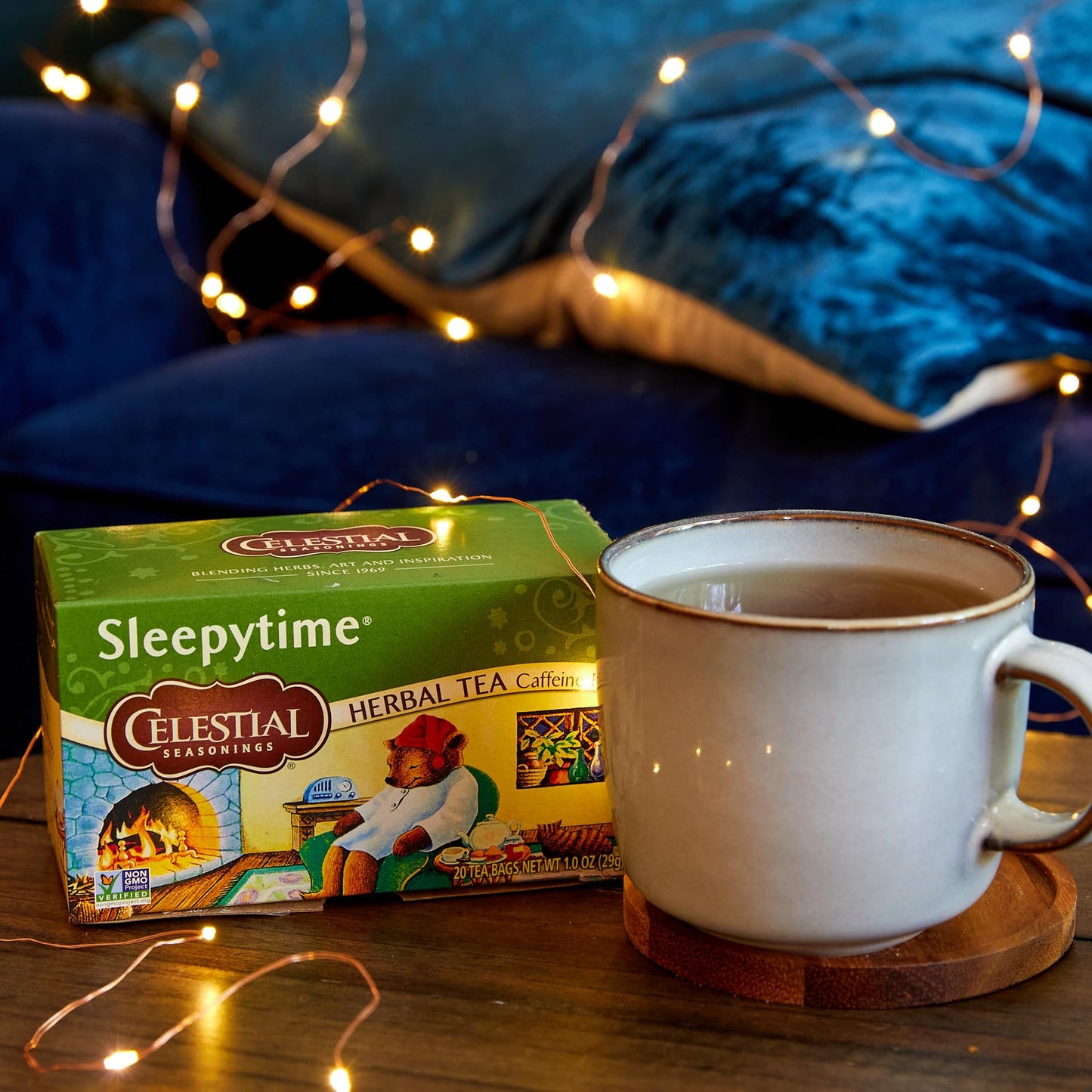 Celestial Seasonings Herbal Tea Variety Pack, Caffeine Free, 20 Tea Bags, Pack of 6