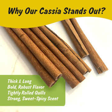 Spice Profile USDA Organic Cassia Cinnamon Sticks, Lab Tested, Resealable 3 oz Pouch, Small Size