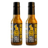 Hot Sauce | Chile Lengua de Fuego (Pack of 2, 18 Conejo) - Bright Citrus & Turmeric Hot Sauce with Scotch Bonnet Heat, Medium Sp