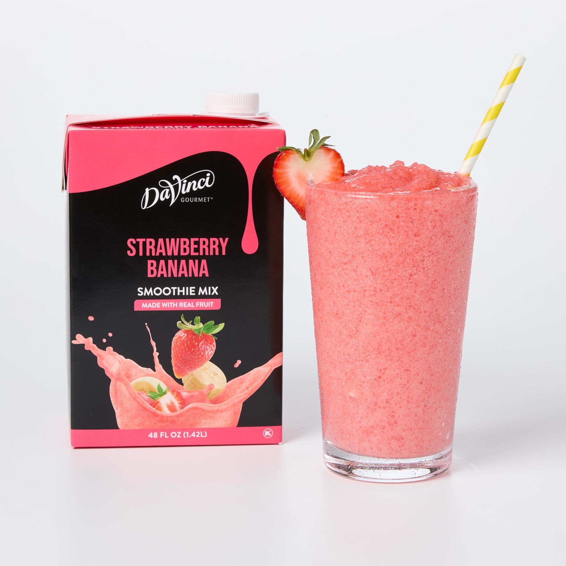 Davinci Gourmet Strawberry Banana Smoothie, 48 Fluid Ounces (Pack Of 1)