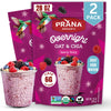 Prana Organic Overnight Chia With Oats Berry Fairy | Rich In Fiber & Protein, Vegan, Non-Gmo | Ready To Eat Breakfast - 28 Oz Bags - 2 Pack