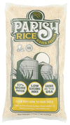 Parish White Rice – High-Protein Rice With Low Glycemic Index – Locally Grown Long-Grain White Rice – Made In The Usa – Rich Nutrient Content – Ideal For Curry, Desserts, Stir-Fry – 5Lb Bag