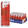 Red Bull Red Edition Energy Drink, Watermelon, 114mg Caffeine, 12 Fl Oz, Pack of 24 Cans