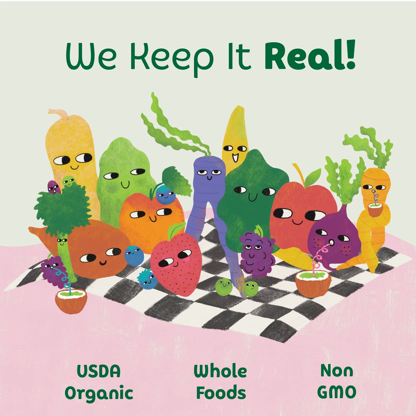 Sprout Organic Baby Food, Stage 4 Toddler Pouches, Apple Blueberry Plum, Strawberry Banana Squash, Pear Berry Banana Variety Pac