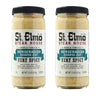 St Elmo Steak House Coarse-Cut Horseradish, 7.5 oz (Pack of 2), Great with Steaks and Other Meats