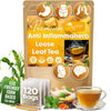 Anti-Inflammaheb Loose Leaf Tea, 100% Natural from Ginger, Turmeric, Peppermint, Black Pepper, Cinnamon