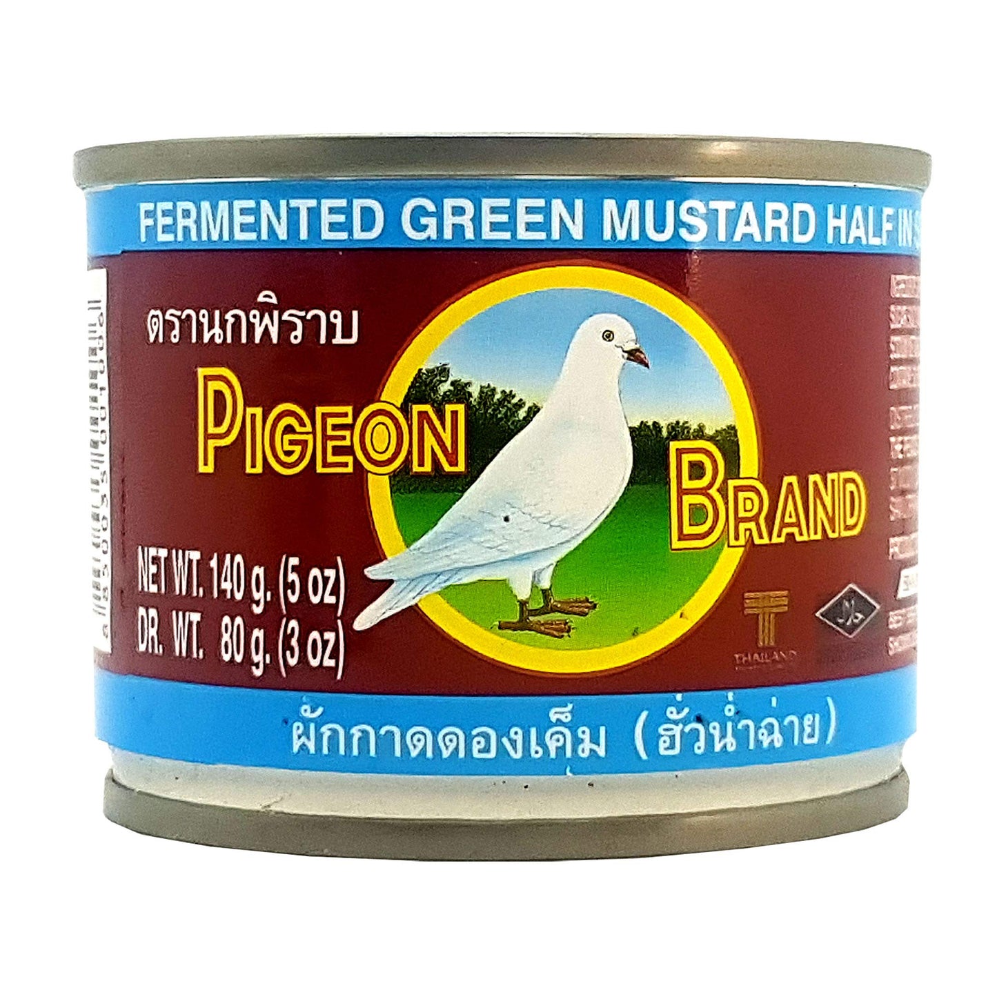 Pigeon Brand FERMENTED MUSTARD GREEN - 2 x 5 oz / 140 g