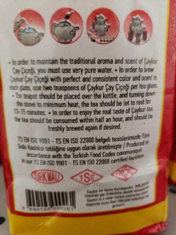 Caykur Black Tea - Bolive Market (Caykur Cay Cicegi Black Tea 500Gr) Pack Of 3