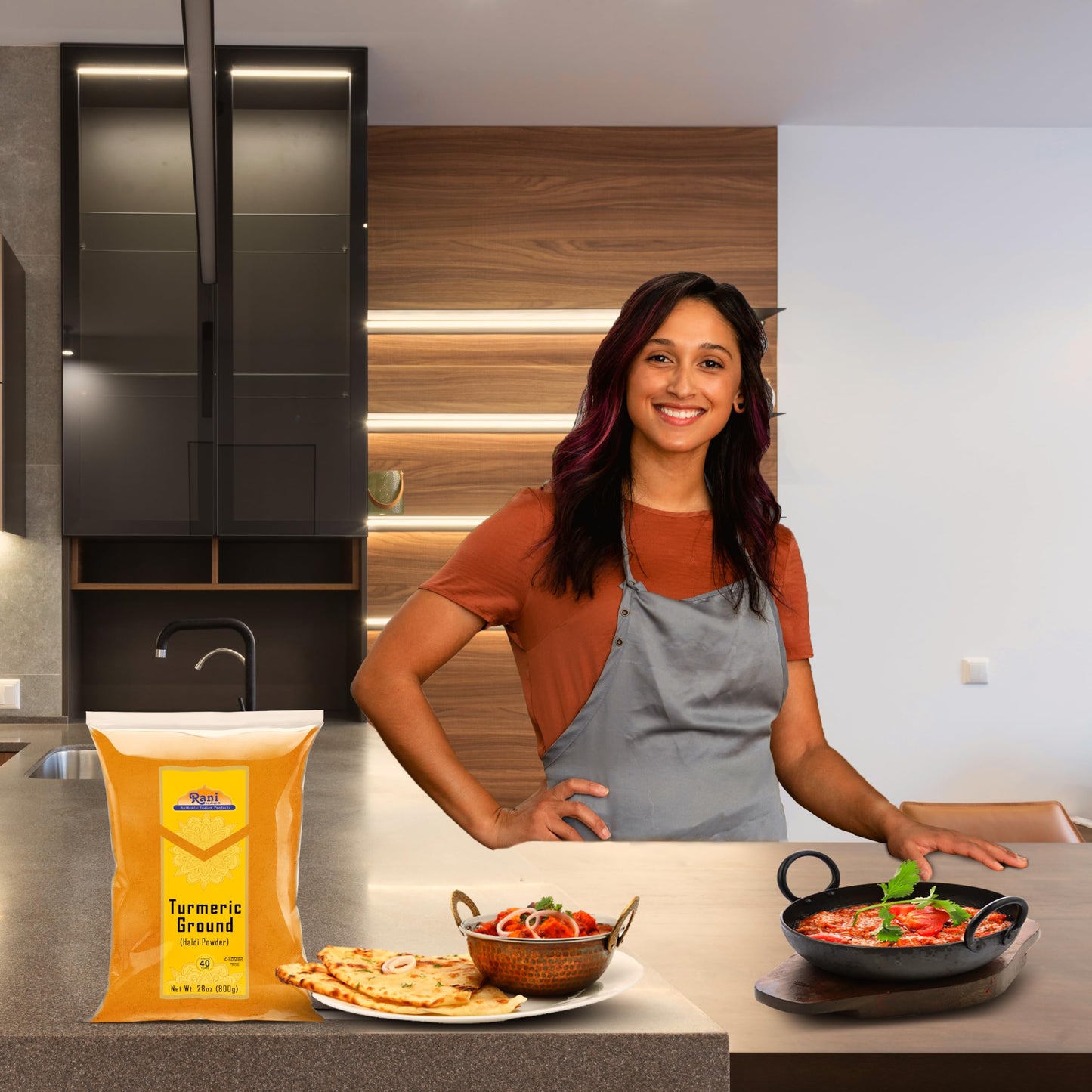 Rani Turmeric Root Powder Spice, 28oz (800g), All Natural, Vegan, Gluten Friendly, Non-GMO, Indian Origin