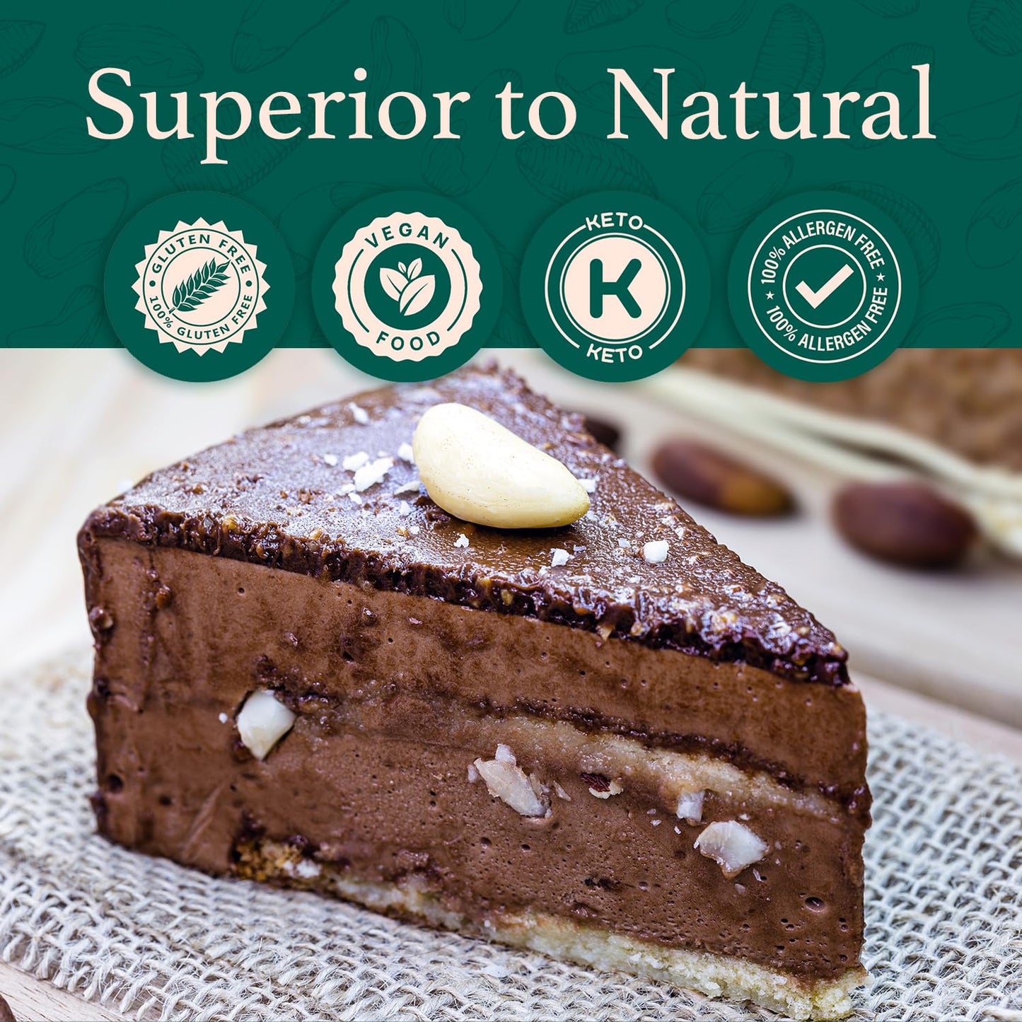 Im A Nut Brazil Nuts, Raw, Non-GMO, Gluten-Free, 32oz (2 lb) Resealable Bag