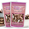 Freeze Dried Ice Cream Sandwich Bites - 2 Pack Neapolitan - Crunchy & Sweet Snack 2.5Oz Space Ice-Cream Pack Dehydrated Resealab
