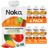 NOKA Superfood Pouches (Sweet Potato Goji) 6 Pack | 100% Organic Fruit And Veggie Smoothie Squeeze Packs | Non GMO, Gluten Free,