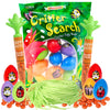 2025 Easter Egg Hunt Candy Kit, Prefilled Critter Eggs, Chocolate Carrot Tubes, and Edible Grass - Fun Basket Stuffers and Sprin