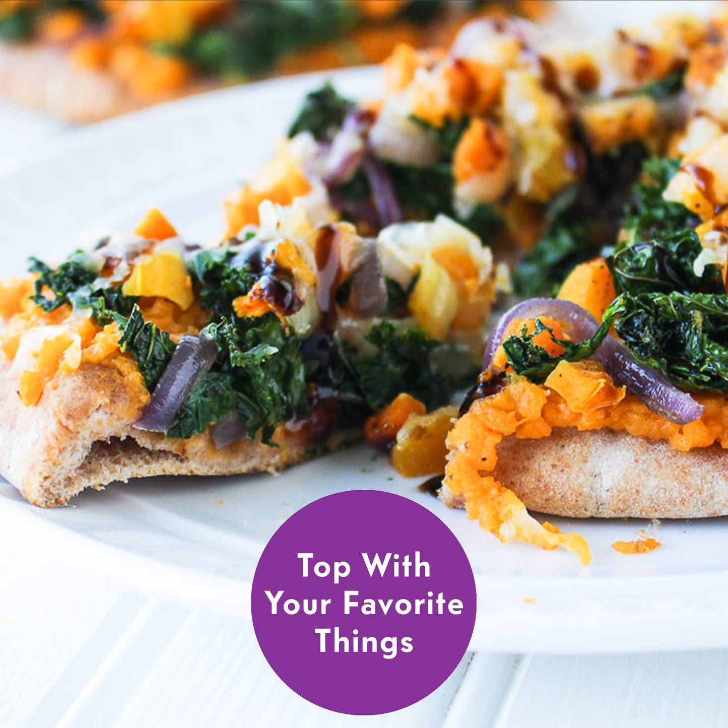 Toufayan Multi Grain Pita Bread (3 Pack, 18 Pitas Total)