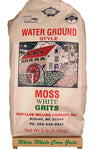 Julias Pantry Moss Water Ground White Corn Grits, 5 lbs (80 oz)
