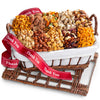 A Gift Inside Thank You Snacks And Nuts Gift Basket