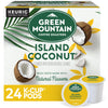 Green Mountain Coffee Roasters Island Coconut, Single-Serve Keurig K-Cup Pod, Flavored Light Roast Coffee, 24 Count (Pack of 1)