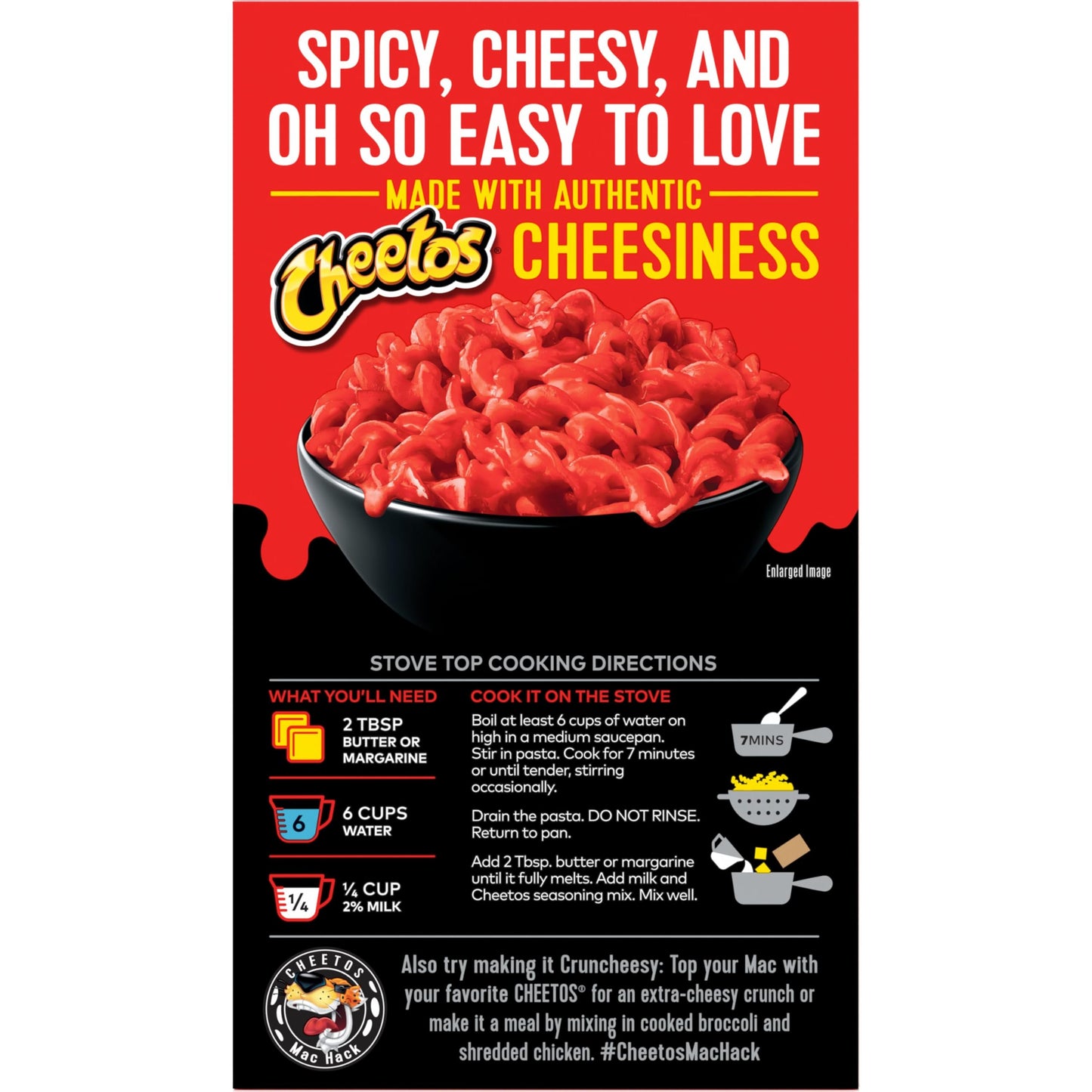 Cheetos Mac 'N Cheese, Flamin' Hot, 5.6 Ounce