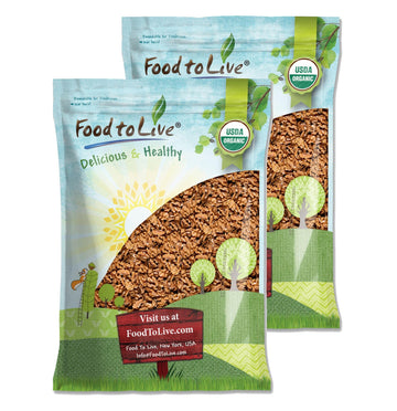 Food to Live Organic California Walnuts, 10 Pounds Halves & Pieces, Raw Nuts, Unsalted, No Shell, Suitable for Sirtfood Diet
