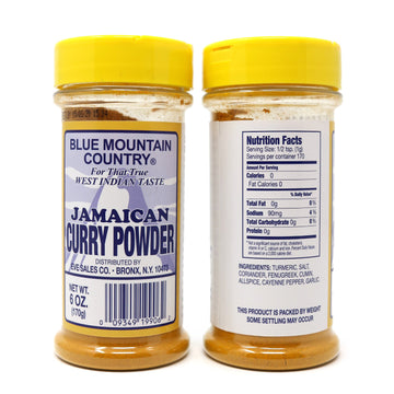 Blue Mountain Country Jamaican Curry Powder 6 Oz (Pack Of 2)
