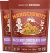 Manishewitz Hazelnut Chocolate Chip Macaroons, 10oz (2 Pack) | Coconut Macaroons | Resealable Bag | Dairy Free | Gluten Free Coc