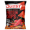 Quest Nutrition Tortilla Style Protein Chips, Hot & Spicy, 19g of Protein, 4g Net Carbs, Gluten Free, 1.1 Ounce (Pack of 12)