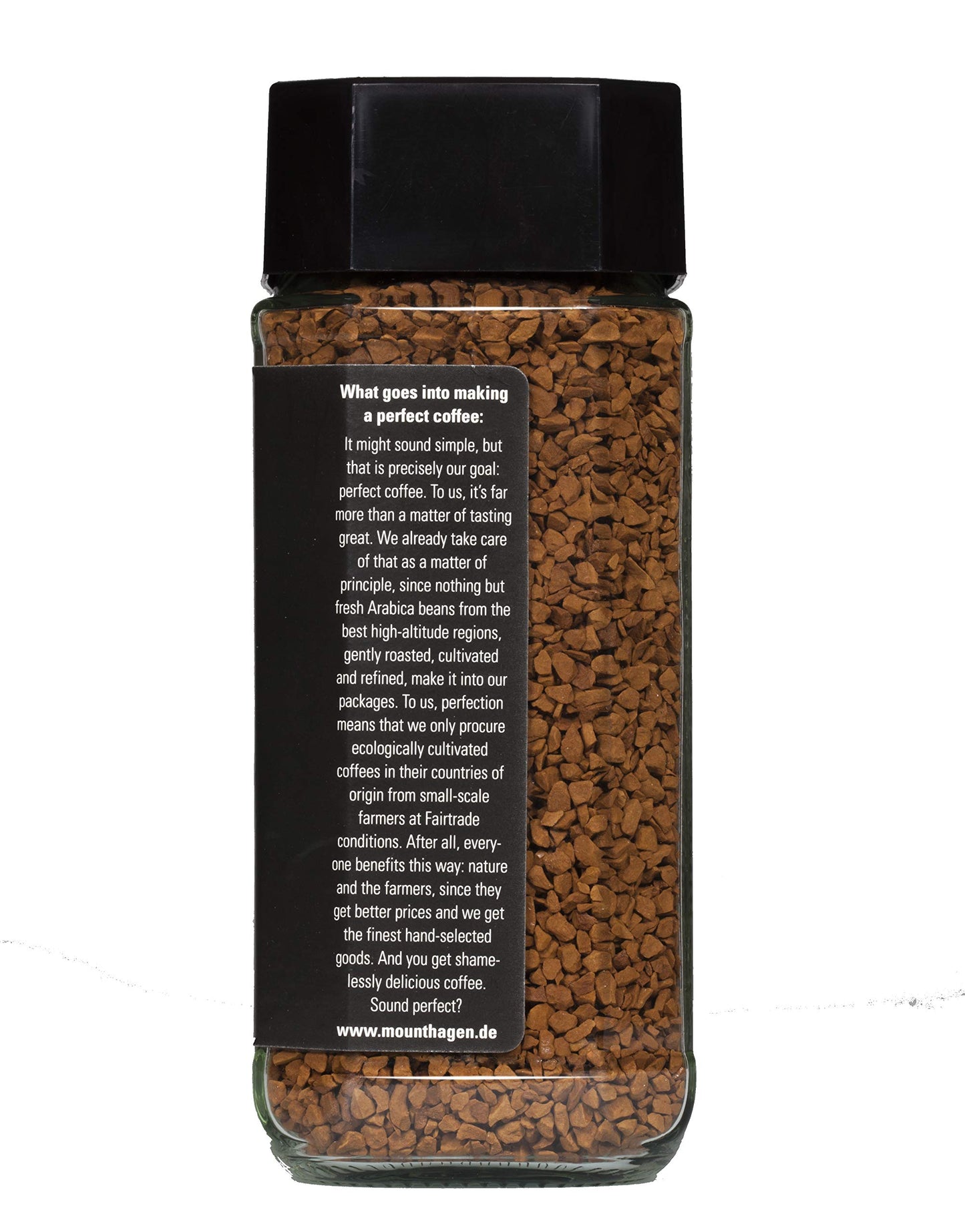 Mount Hagen 3.53oz Organic Freeze Dried Instant Coffee | Eco-friendly Coffee Made From Organic Medium Roast Arabica Beans | Orga