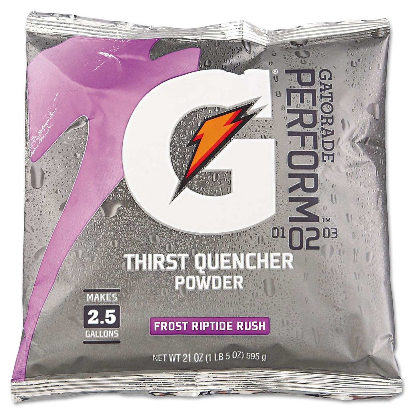 Gatorade Thirst Quencher Powder, 4 Flavor Variety Pack, 21oz Pouches (Pack of 32)
