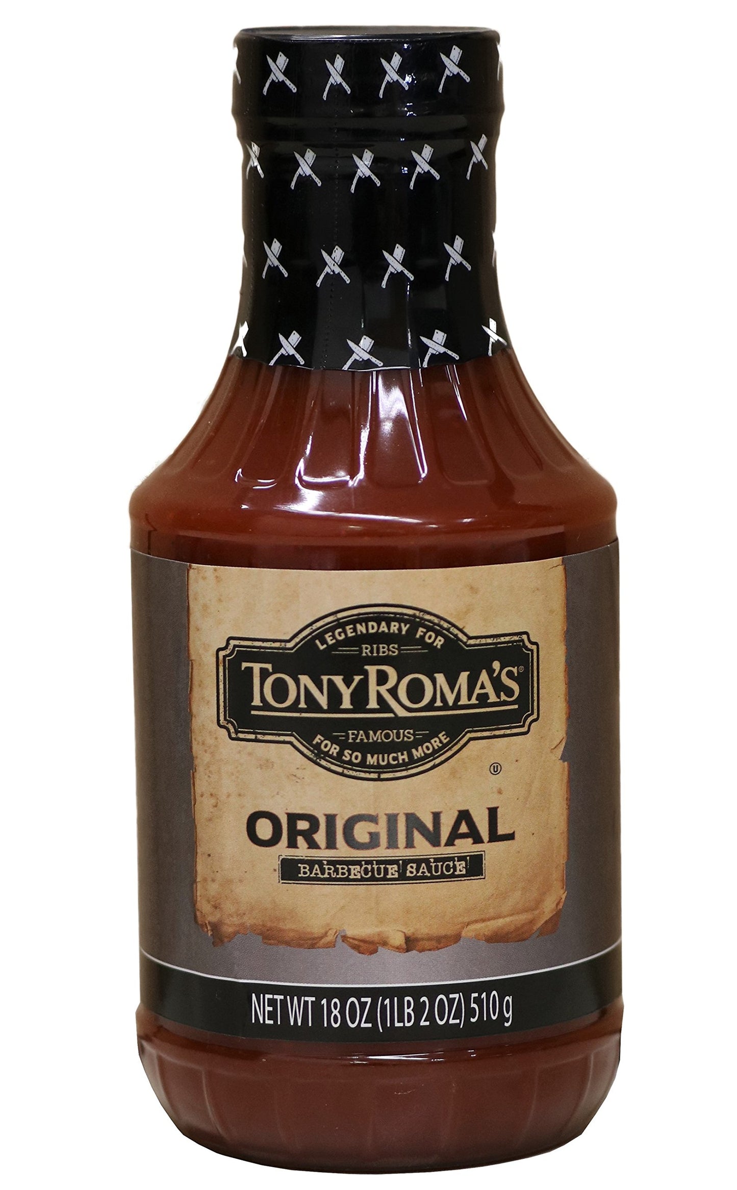 Tony Roma'S Original Barbeque Sauce, 18 Ounce (Pack Of 6)