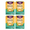 Yogi Tea Mandarin Mint Mindfulness - 16 Tea Bags Per Pack (4 Pack) - Organic Mandarin Mint Tea - Calming Herbal Tea - Includes A