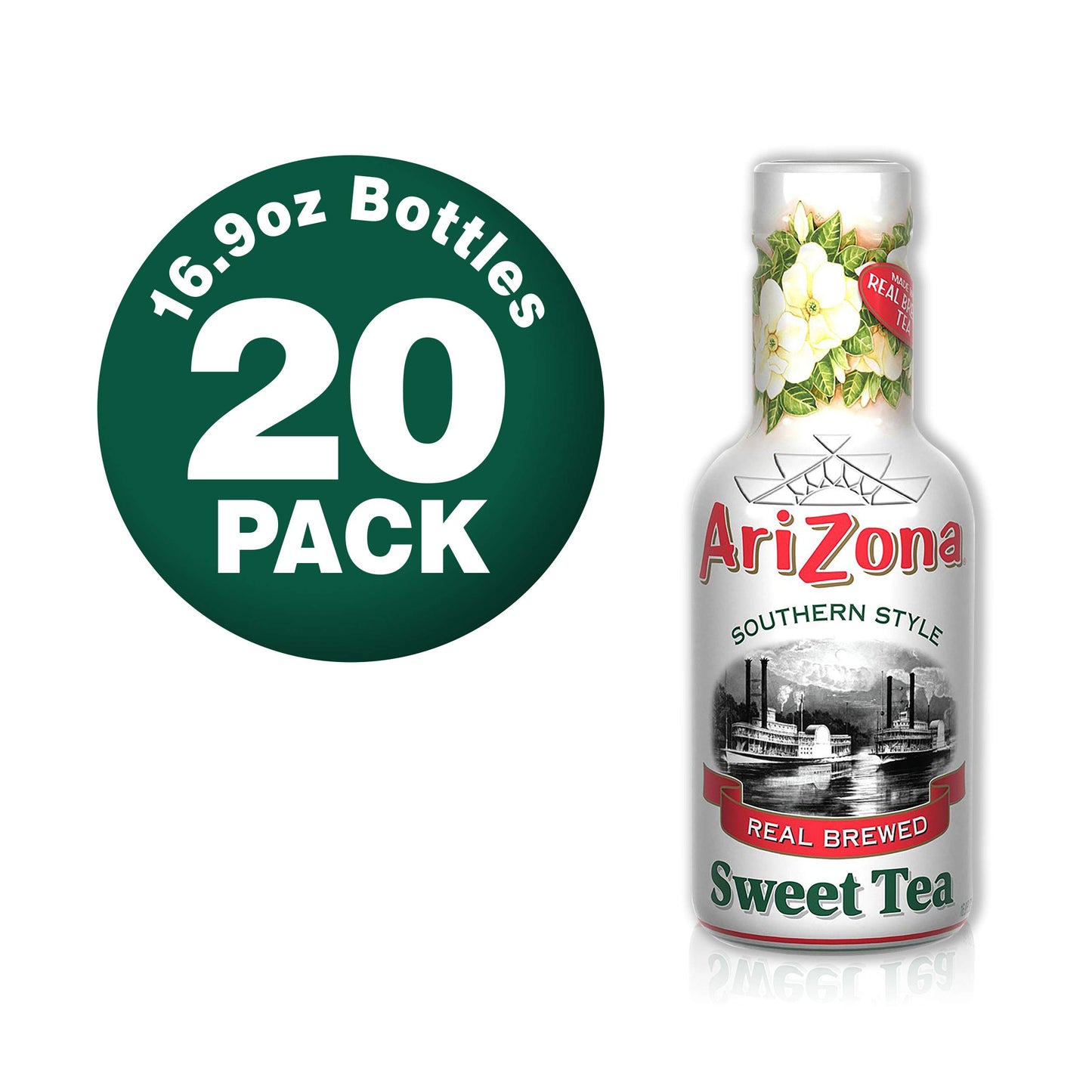Arizona Sweet Tea - 16.9 Fl Oz, Pack of 20 Bottles