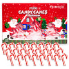 Christmas Mini Candy Canes - Red & White Peppermint Individually Wrapped for Holiday Indulgence - Bulk Christmas Candy for Kids & mature-themeds - Holiday Decorations & 200 Pack