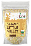 Jiva Organics Little Millet 2 LB Bag | Whole Grain, Gluten-Free & Organic | Rich in Fiber & Essential Nutrients for Healthy Cook