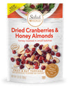 Salad Pizazz! Almond Toppings, Honey Roasted With Cranberries - Snack Mix And Salad Topping - 3.5 Ounce (3.5 Oz) Resealable Bag(