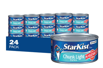 StarKist Chunk Light Tuna in Oil - 12 oz Can (Pack of 24)