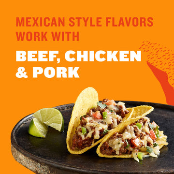 Taco Bell Mild Seasoning Mix (1oz Packets Pack of 24)